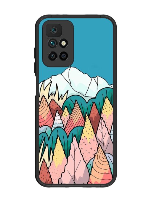 Mountain Dreamscape Glossy Soft Edge Case for Xiaomi Redmi 10 Prime (2022) Chachhi