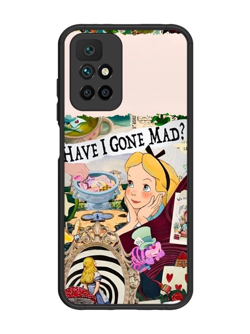 Mad Hatter'S Collage Glossy Soft Edge Case for Xiaomi Redmi 10 Prime (2022) Chachhi