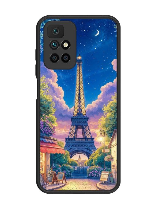 Twilight In Paris Glossy Soft Edge Case for Xiaomi Redmi 10 Prime (2022) Chachhi