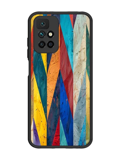 Abstract Tapestry Glossy Soft Edge Case for Xiaomi Redmi 10 Prime (2022) Chachhi