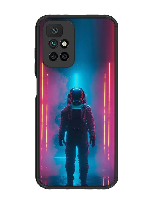 Neon Astronaut Glossy Soft Edge Case for Xiaomi Redmi 10 Prime (2022) Chachhi