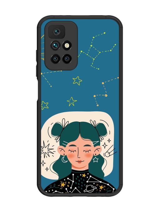 Cosmic Daydreamer Glossy Soft Edge Case for Xiaomi Redmi 10 Prime (2022) Chachhi