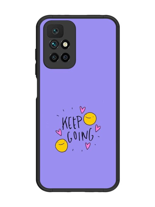 Smiling Through It All Glossy Soft Edge Case for Xiaomi Redmi 10 Prime (2022) Chachhi