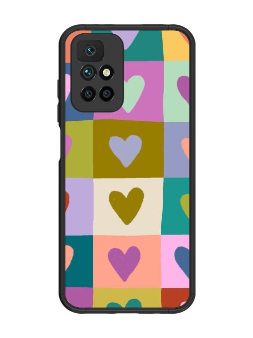 Box Of Hearts Glossy Soft Edge Case for Xiaomi Redmi 10 Prime (2022) Chachhi