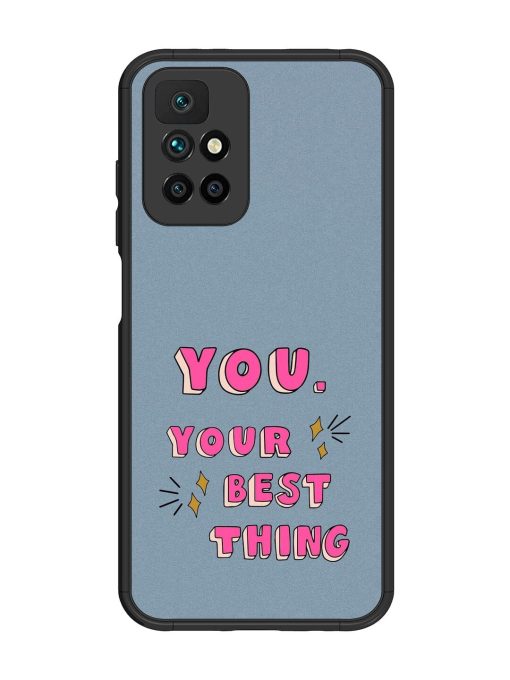 Self-Love Sparkles Glossy Soft Edge Case for Xiaomi Redmi 10 Prime (2022) Chachhi