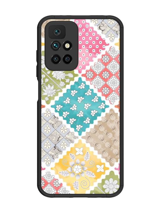 Patchwork Dreamscape Glossy Soft Edge Case for Xiaomi Redmi 10 Prime (2022) Chachhi