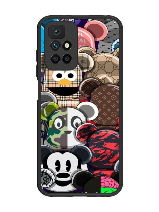 Streetwear Bearbrick Extravaganza Glossy Soft Edge Case for Xiaomi Redmi 10 Prime (2022) Chachhi