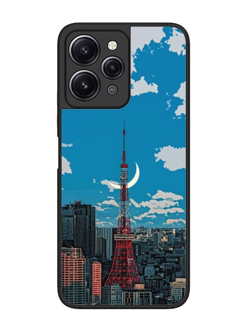 Tokyo Twilight Glossy Soft Edge Case for Xiaomi Redmi 12 (4G) Chachhi