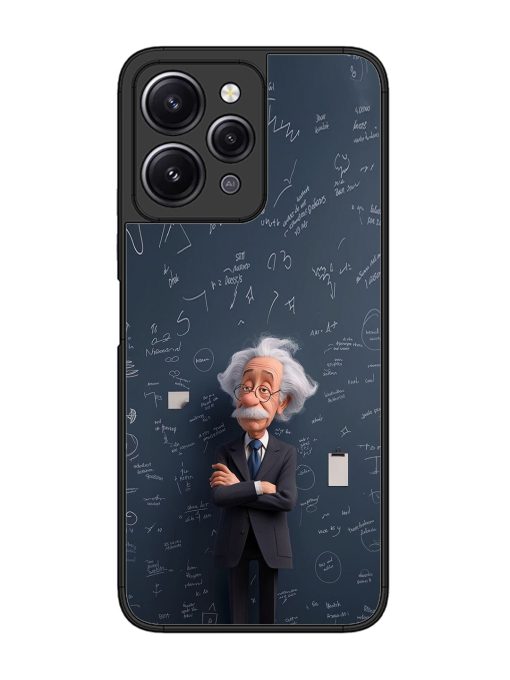 Albert Einstein Glossy Soft Edge Case for Xiaomi Redmi 12 (4G) Chachhi