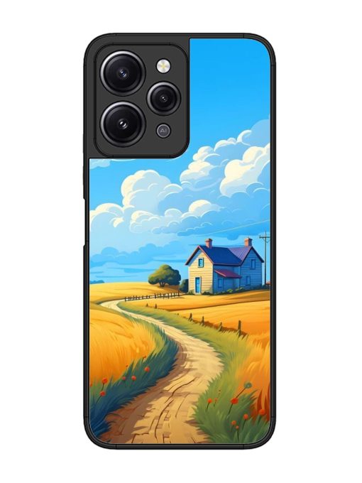 Countryside Cottage Glossy Soft Edge Case for Xiaomi Redmi 12 (4G)