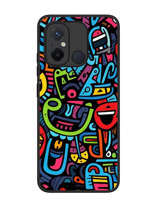 Doodlephoria Glossy Soft Edge Case for Xiaomi Redmi 12C Chachhi