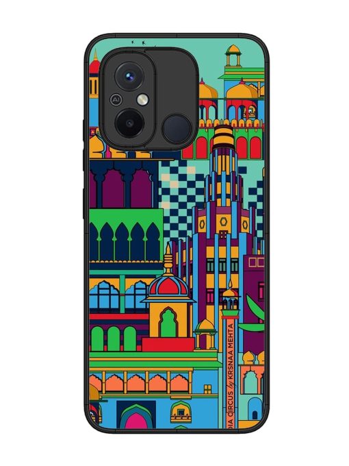 Indian Tapestry Glossy Soft Edge Case for Xiaomi Redmi 12C