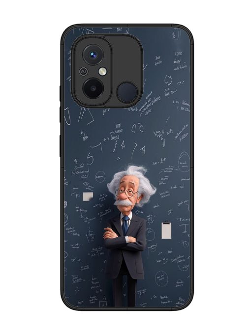 Albert Einstein Glossy Soft Edge Case for Xiaomi Redmi 12C Chachhi