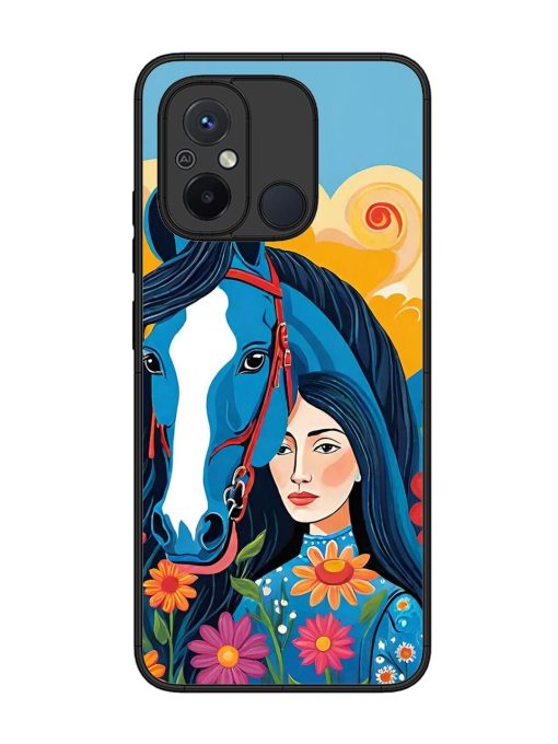 Equine Enchantment Glossy Soft Edge Case for Xiaomi Redmi 12C Chachhi