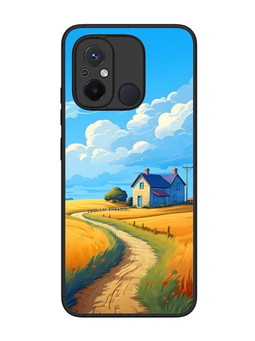 Countryside Cottage Glossy Soft Edge Case for Xiaomi Redmi 12C Chachhi