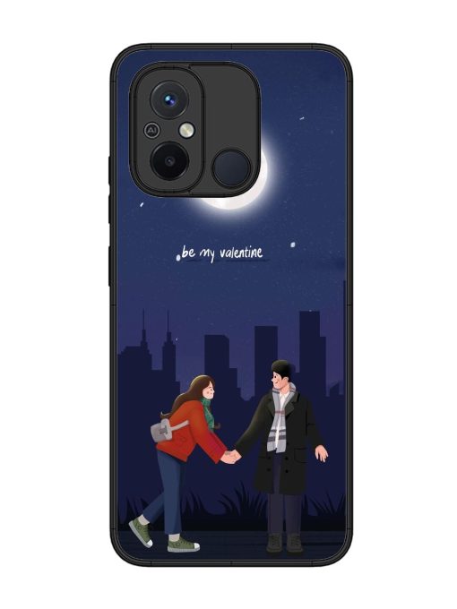 Moonlight Proposal Glossy Soft Edge Case for Xiaomi Redmi 12C Chachhi