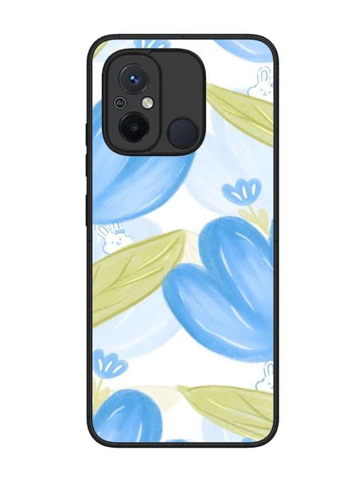 Bunny'S Blue Garden Glossy Soft Edge Case for Xiaomi Redmi 12C Chachhi