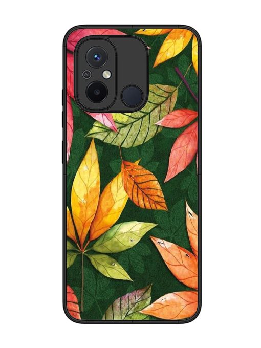 Autumn'S Embrace Glossy Soft Edge Case for Xiaomi Redmi 12C Chachhi