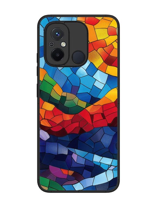 Mosaic Sunset Glossy Soft Edge Case for Xiaomi Redmi 12C Chachhi