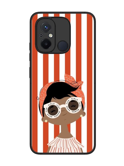 Girls Just Wanna Have Fun Glossy Soft Edge Case for Xiaomi Redmi 12C Chachhi