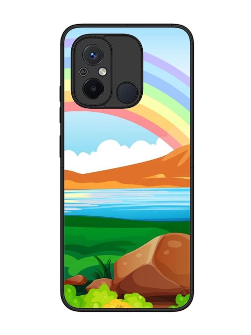 Rainbow Over The Lake Glossy Soft Edge Case for Xiaomi Redmi 12C Chachhi