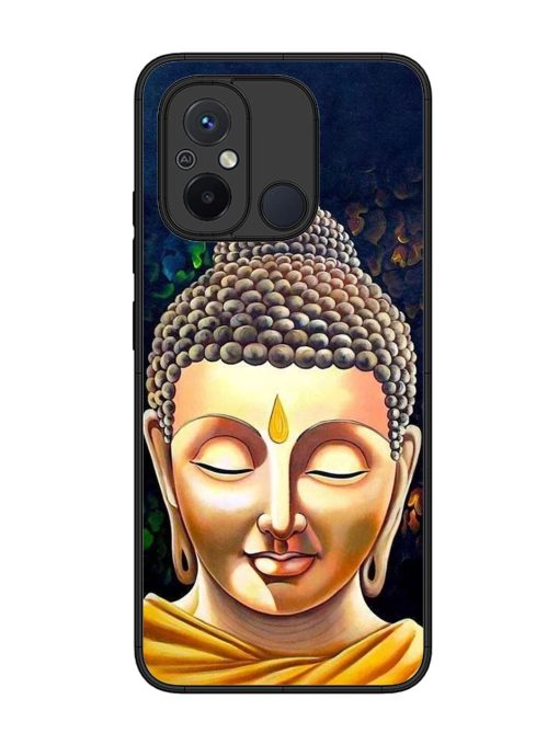 Buddha Face Glossy Soft Edge Case for Xiaomi Redmi 12C Chachhi