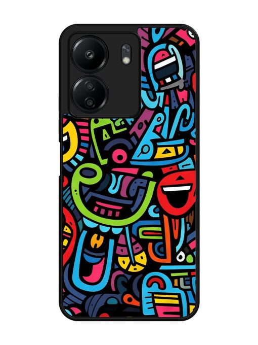 Doodlephoria Glossy Soft Edge Case for Xiaomi Redmi 13C (4G) Chachhi