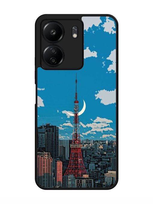 Tokyo Twilight Glossy Soft Edge Case for Xiaomi Redmi 13C (4G) Chachhi