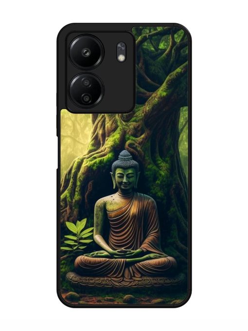 Green Buddha Art Glossy Soft Edge Case for Xiaomi Redmi 13C (4G) Chachhi