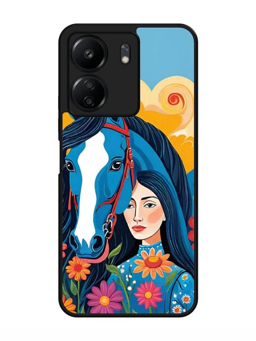 Equine Enchantment Glossy Soft Edge Case for Xiaomi Redmi 13C (4G)