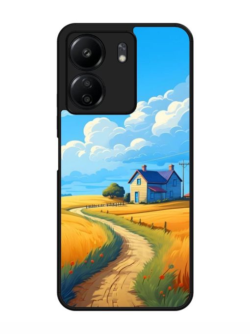 Countryside Cottage Glossy Soft Edge Case for Xiaomi Redmi 13C (4G) Chachhi