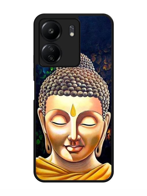 Buddha Face Glossy Soft Edge Case for Xiaomi Redmi 13C (4G) Chachhi