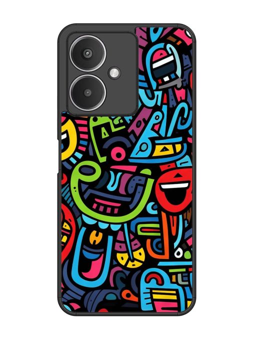 Doodlephoria Glossy Soft Edge Case for Xiaomi Redmi 13C (5G) Chachhi