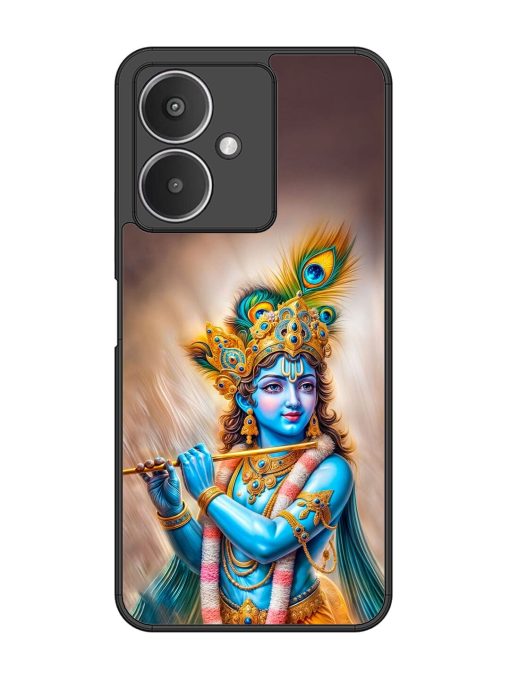 Divine Krishna Glossy Soft Edge Case for Xiaomi Redmi 13C (5G) Chachhi