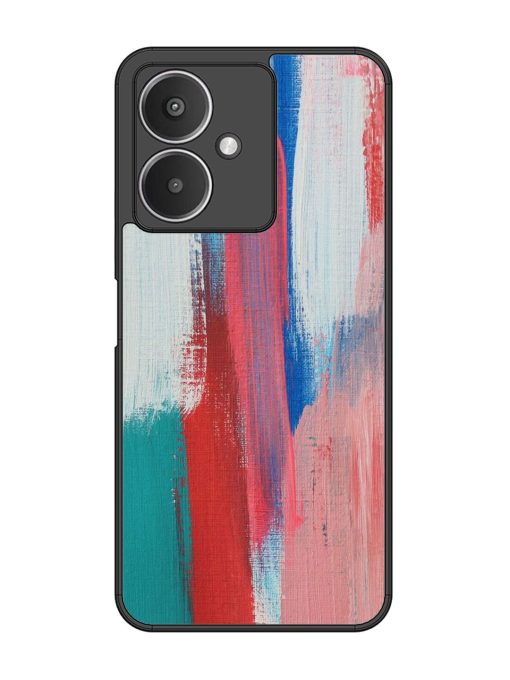 Colorful Chaos Glossy Soft Edge Case for Xiaomi Redmi 13C (5G) Chachhi