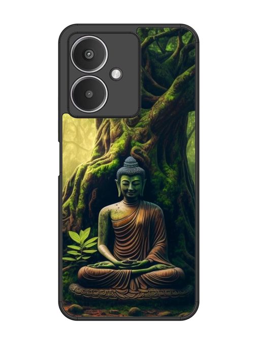 Green Buddha Art Glossy Soft Edge Case for Xiaomi Redmi 13C (5G) Chachhi