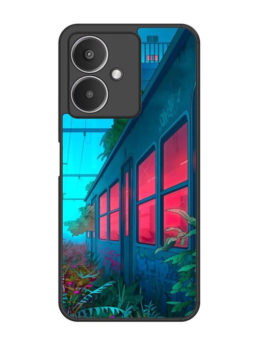 Urban Jungle Glossy Soft Edge Case for Xiaomi Redmi 13C (5G) Chachhi