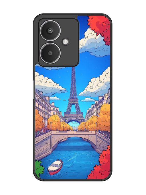 Parisian Panorama Glossy Soft Edge Case for Xiaomi Redmi 13C (5G)