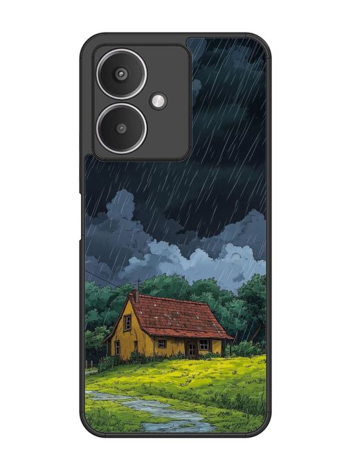 Rainy Day Retreat Glossy Soft Edge Case for Xiaomi Redmi 13C (5G)