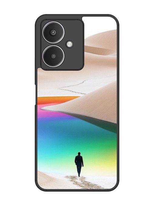 Desert Dreams Glossy Soft Edge Case for Xiaomi Redmi 13C (5G) Chachhi