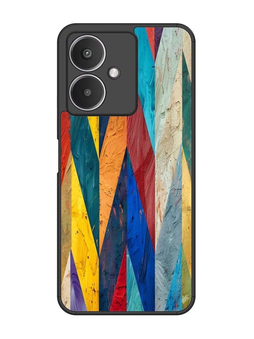 Abstract Tapestry Glossy Soft Edge Case for Xiaomi Redmi 13C (5G) Chachhi