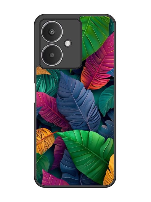 Tropical Tapestry Glossy Soft Edge Case for Xiaomi Redmi 13C (5G)