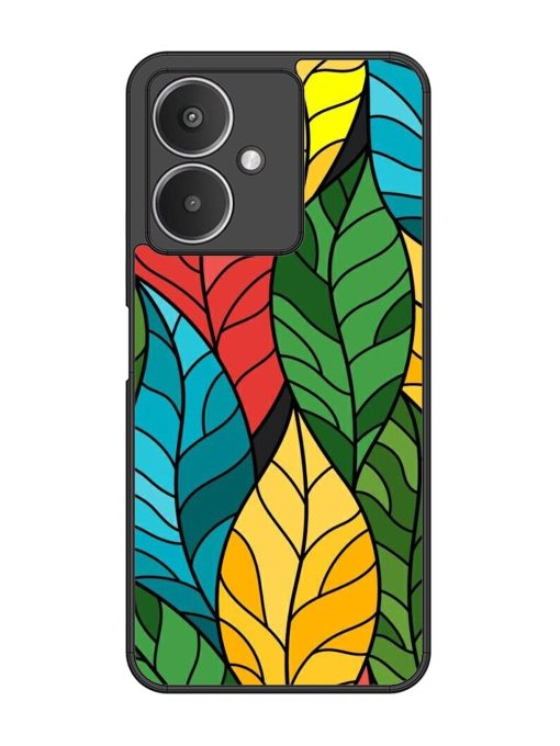 Foliage Fiesta Glossy Soft Edge Case for Xiaomi Redmi 13C (5G) Chachhi