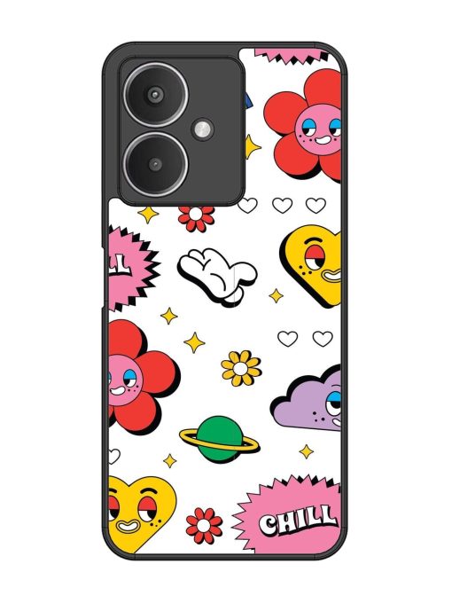 Whimsical Wonderland Glossy Soft Edge Case for Xiaomi Redmi 13C (5G) Chachhi