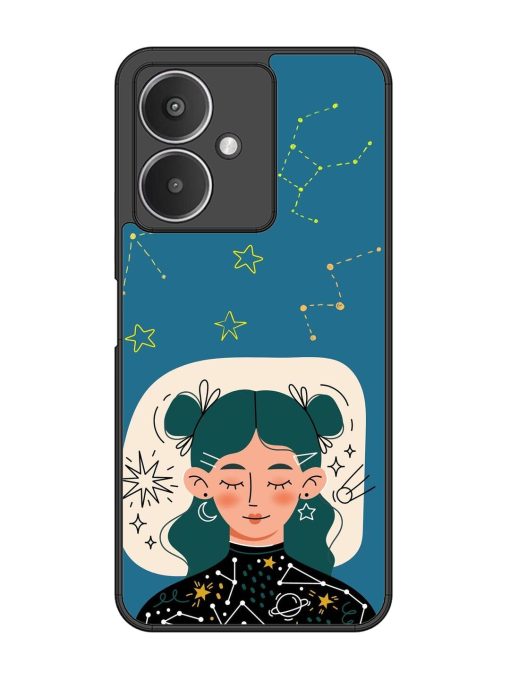 Cosmic Daydreamer Glossy Soft Edge Case for Xiaomi Redmi 13C (5G) Chachhi