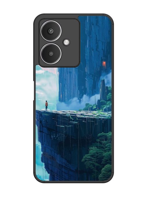 Solitude In The Sky Glossy Soft Edge Case for Xiaomi Redmi 13C (5G) Chachhi