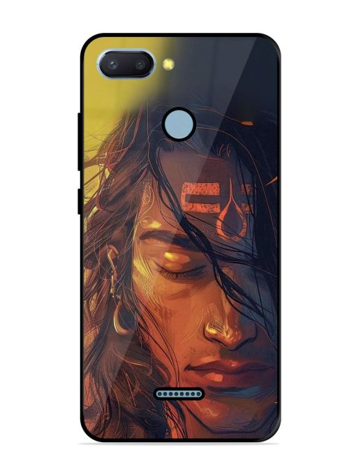 Tranquil Shiva Glossy Soft Edge Case for Xiaomi Redmi 6 Chachhi