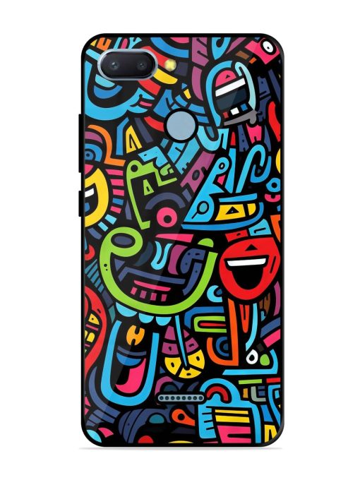 Doodlephoria Glossy Soft Edge Case for Xiaomi Redmi 6 Chachhi