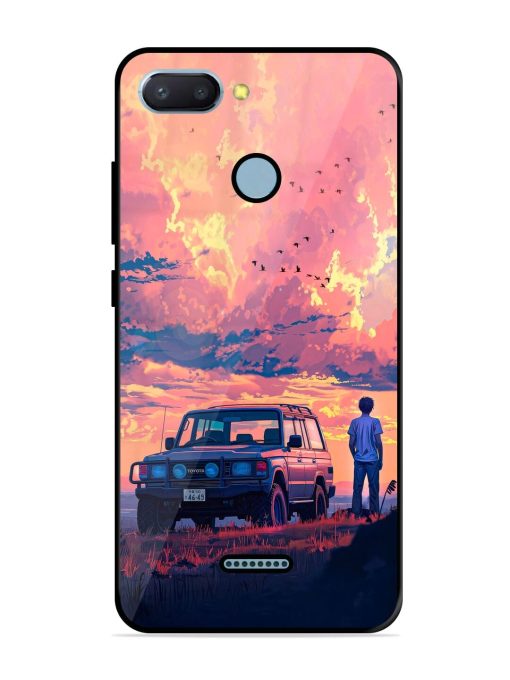 Solitude'S Horizon Glossy Soft Edge Case for Xiaomi Redmi 6 Chachhi