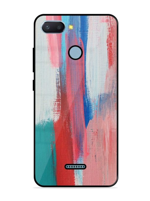 Colorful Chaos Glossy Soft Edge Case for Xiaomi Redmi 6 Chachhi